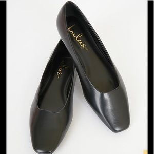 Lulus Square Toe Flats